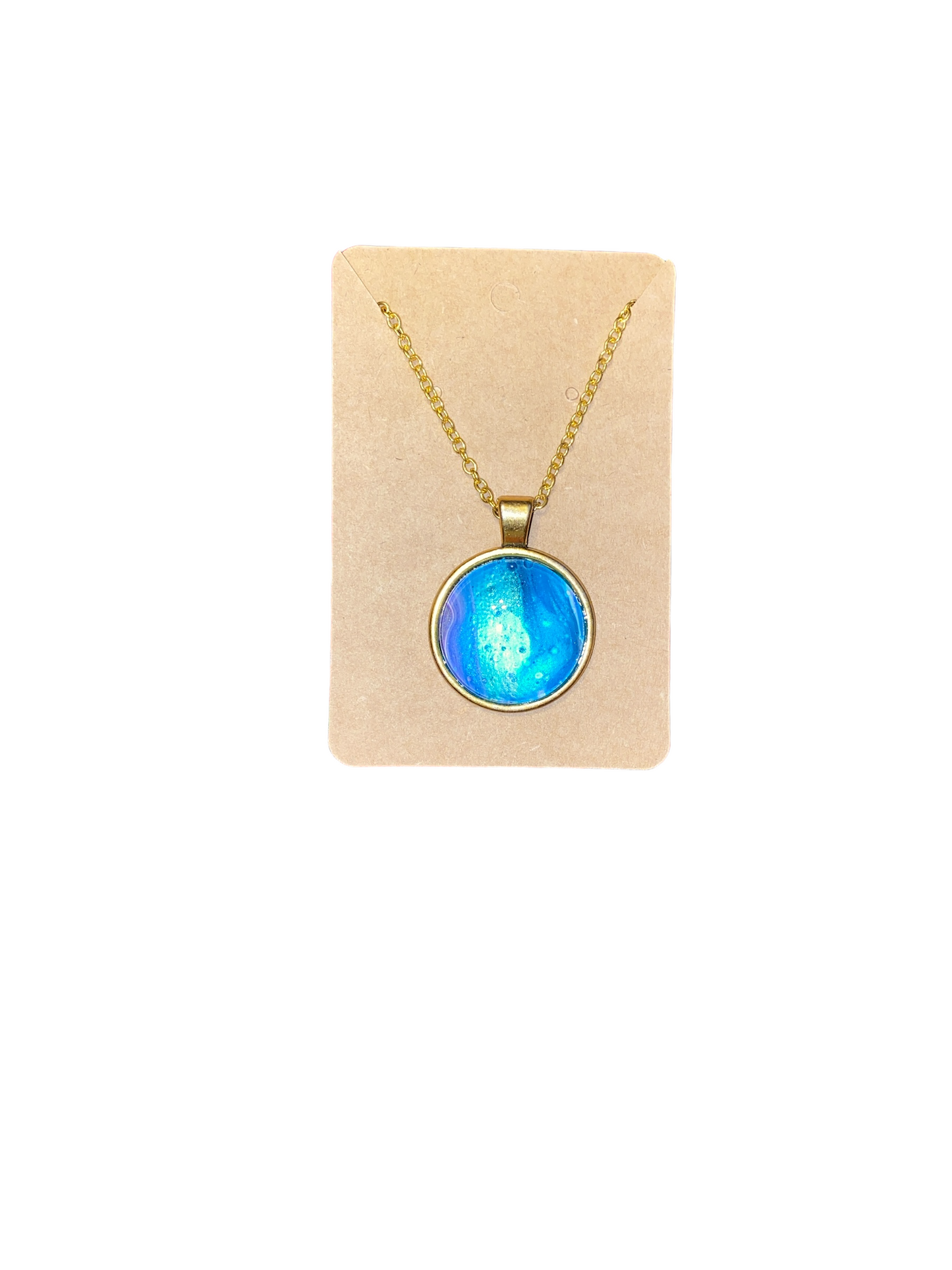 Resin Pendant Necklace