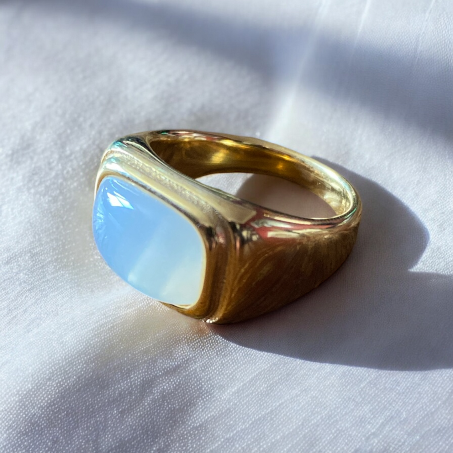 Pearl Signet Ring